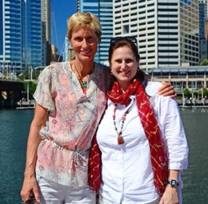 Debbie and Monika